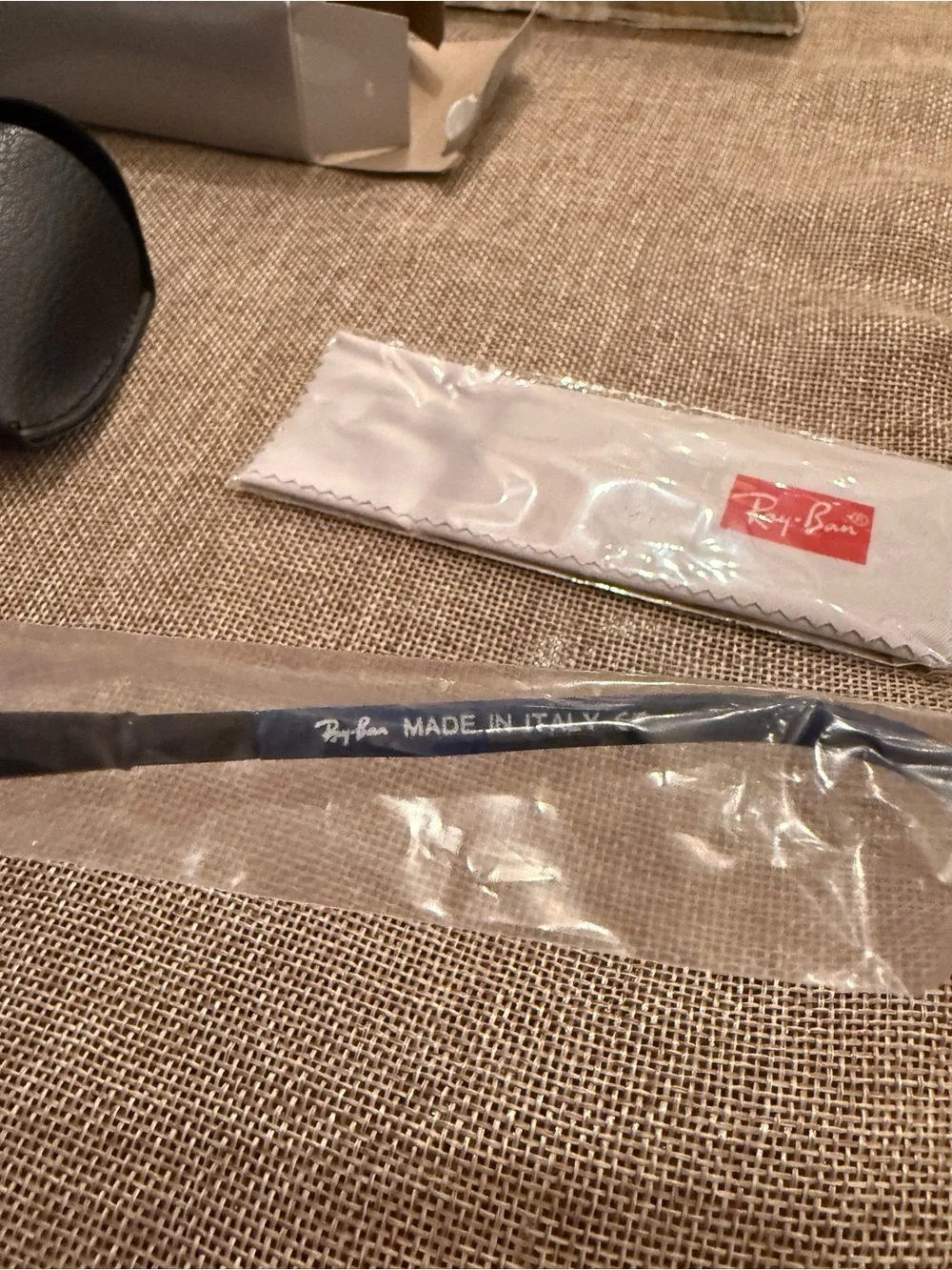Ray Bans Polarized Sunglasses. Navy/dark grey. New in package.